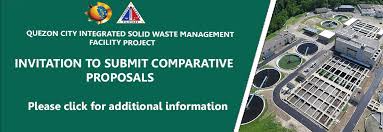 It includes technical as well as managerial aspects of solid waste management. Invitation To Submit Comparative Proposals For The Quezon City Integrated Solid Waste Management Facility Project Ppp Project Ppp Center