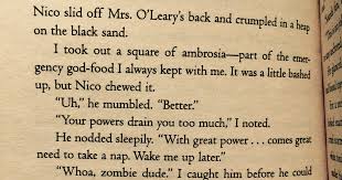 With Great Power Comes The Great Need To Take A Nap Percy Jackson Books Percy Jackson Funny Percy Jackson Fandom
