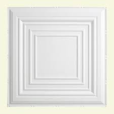 When gluing up the ceiling panels, you will need 1 (10.5 oz) tube for two 2×4 tiles. Fasade Easy Installation Traditional 3 Gloss White Lay In Ceiling Tile Ceiling Panel 2 X 2 Tile Buy Online In Bahamas At Bahamas Desertcart Com Productid 49447447
