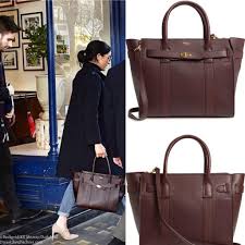 Mulberry Bayswater Burgundy Tote Meghan Markle Dress Like A Duchess Mulberry Bayswater Burgundy Tote Mulberry Bag