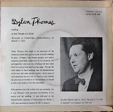 Dylan Thomas Recordings The Richard Burton Online Museum