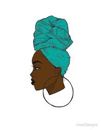 Side Profile Of Girl With Head Wrap Buy This Artwork On Apparel Stickers Phone Cases And More Afro Art Black Love Art Black Girl Art