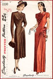 40s 1940s Vintage Reproduction Sewing Pattern Film Noir Etsy In 2020 Vintage Fashion Vintage Outfits Vintage Sewing Patterns