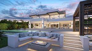 Finally, the bedroom 3 size 1.2 x 3.00 meters connected with balcony at the back of the house 1.20 x 3.00 meter. Concept Design Of Stunning 7 Bedroom Modern Villa In La Zagaleta Spain
