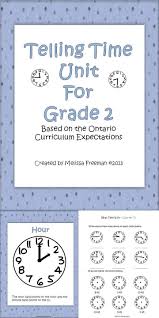 Telling Time Unit For Grade 2 Ontario Curriculum Expectations Math School Elementary Math Ontario Curriculum