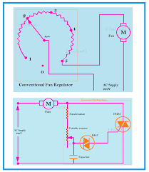 Fan Regulator Connection Diagram And Internal Circuit Explanation Electrical Circuit Diagram Electrical Diagram Electrical Wiring Diagram