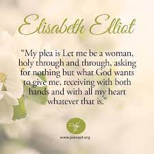 See more ideas about elisabeth elliot, elisabeth elliot quotes, quotes. Elisabeth Elliot Elisabeth Elliot Quotes Elisabeth Elliot Scripture Quotes