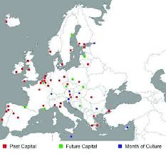It is bordered by the arctic ocean to the north, the atlantic ocean to the west, asia to the east, and the mediterranean sea to the south. Cities Designed European Capital Of Culture And Cities Which Have Download Scientific Diagram