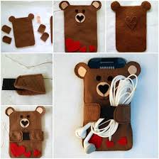 Kreative Ideen Diy Niedlichen Filz Bar Handyhulle Handyhulle Ideen Kreative Niedlichen Badezimmer Dekor Basteln Mit Filz Geschenke Basteln Bastelideen