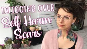 Can you tattoo over scars at any salon? Tattooing Over Self Harm Scars Ask A Tattoo Artist Youtube