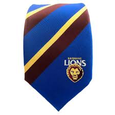 For the soccer team formerly known as brisbane. Brisbane Lions Neck Tie Be A Patriotic Lions Supporter