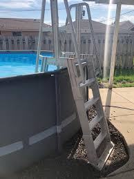Need Advice How To Secure Ladder On Intex Trouble Free Pool