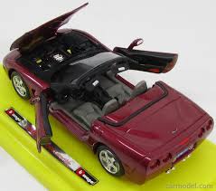 109 results for diecast corvette c5. Burago 01176 Scale 1 24 Chevrolet Corvette C5 Convertible 1997 Bordeaux Met