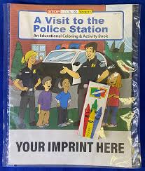 Push pack to pdf button and download pdf coloring book for free. Coloring Set A Visit To The Police Station Coloring Book Fun Pack