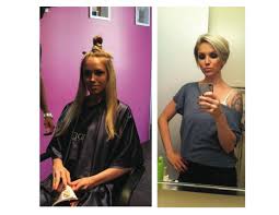 Also, women's faces thin out and lose collagen, and long hair can continue that sense of thinness, whereas cutting hair short highlights the bone structure and softens harsh angles. yet despite the fact that a short cut can make a woman appear younger, some women still choose to keep their manes. Pin On Holiday Shmaliday