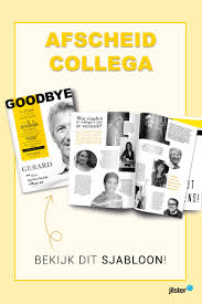 Gaat Je Collega Jullie Verlaten Of Neemt Hij Zij Ontslag Een Zelfgemaakt Tijdschrift Als Afscheidscadeau Is Persoo Nieuwe Baan Tijdschrift Ontwerp Tijdschrift