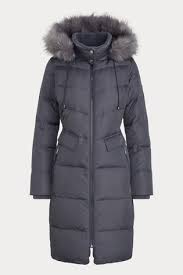 Check spelling or type a new query. Buy Lauren Ralph Lauren Slate Grey Maxi Faux Fur Trim Coat From Next Germany