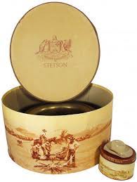 Stetson Cowboy Hat Box Miniature Hat With Box Vintage Hat Boxes Stetson Cowboy Hats Stetson Hat