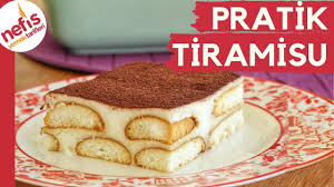 Dunyanin En Kolay Tiramisu Tarifi Az Malzemeli Yalanci Tiramisu Youtube