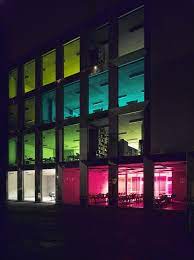 Ecole Professionnelle Viege Bonnard Woeffray Architectes Colour Architecture Glass Facades Architecture