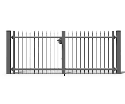 Metallzaun Zauntor Modulares Gartenzaun Schmuckzaun Zaun Zweiflugelige Pforte In Garten Terrasse Gartenzaune Sicht Schmuckzaun Metallzaun Gartenzaun