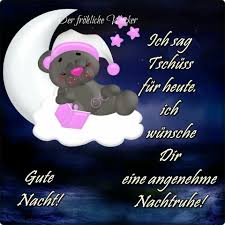 Schlaf Gut Schatz Und Susse Traume Gute Nacht Grusse Nacht Grusse Gute Nacht