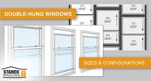 Double Hung Window Sizes And Configurations