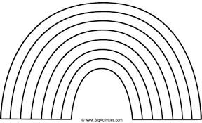 A rainbow is in fact a full circle of light. Rainbows Coloring Pages Learny Kids