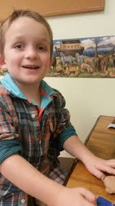 Miss Donna Senn class learning about Creation today in Sunday school.