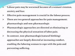 Image result for Non-Pharmacologic Pain Control in Labor
