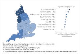 The symptoms of thyroid cancer include a lump in your neck, a hoarse voice, a sore throat or difficulty in swallowing. Cancer Registration Statistics England Office For National Statistics