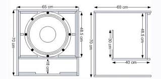 Folded horn 1850 / 186. Kumpulan Skema Box Subwoofer Terlengkap