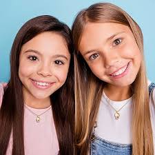 Sanrio Hello Kitty 18K Gold Flash Plated Mommy & Me Pendant Necklace Duo Set, Women's, Size: 16-18" ADJ, Gold Tone