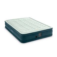 Item 5 intex queen size air bed intex plush mattress built in electric pump inflatable… Intex Queen 15 Dura Beam Dream Lux Airbed Mattress With Built In Pump Walmart Com Walmart Com