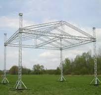 Dragonstage Aluminum Outdoor Concert Roof Truss Systems for Stage Roof Truss Stage Equipment