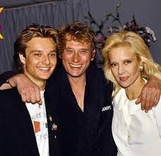 Johnny Et Sylvie Vartan Leur Fils David Johnny Hallyday David Hallyday Vartan Sylvie