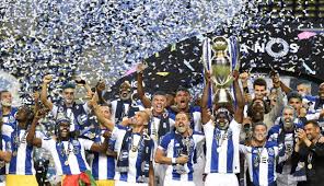 Foto Pesta Kemenangan Fc Porto Menjuarai Liga Portugal Musim 2019 2020 Dunia Bola Com