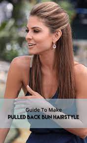 It sounds stupid but is in fact a popular and easy way to wear. 10 Simple Steps To Create The Perfect Pulled Back Hairstyle