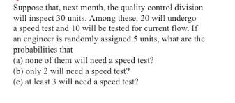 Image quality control division a fost fondată din dorința de a atinge un standard de excelență competențe, procese și comportament managerial în domeniul calitatii.sortăm, inspectăm și retușăm în medie 4.000.000 de piese lunar pentru cele mai prestigioase companii din industria automotive și. Solved Suppose That Next Month The Quality Control Divi Chegg Com
