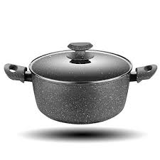 Gjhh Soup Pot Casserole Stew Maifan Stone 24cm Non Stick Double Ears Steaming Cooker Hot Pot Household Induction Cooker Gas For Mother Hot Pot Soup Pot Kitchen