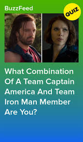 What Combination Of A Team Captain America And Team Iron Man Member Are You Quizzes For Fun Fun Quizzes To Take Team Captain America