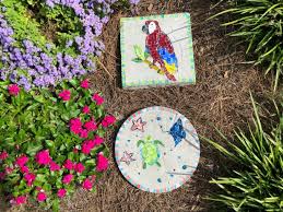 How do you make your own stepping stones? How To Turn Kids Artwork Into Stepping Stones Diy