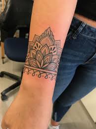 Pin By Ashley Klein On Mandala Tattoo Ideas Mandala Hand Tattoos Hand Tattoos Cuff Tattoo