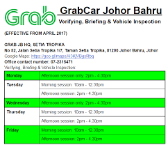 Saat menggunakan layanan grab, pengguna dapat memperoleh potongan harga dari berbagai diskon yang diberikan. Cara Daftar Grabcar Driver Online Di Johor Bahru Daftar Grab Grab Driver Registration