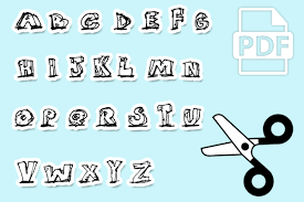 Beide stundenzettel sind kostenlos und im word, openoffice und pdf format downloadbar. Diese Buchstaben Vorlagen Im Pdf Format Und Weitere Kostenlose Bastelvorlagen Zum Ausdruc Buchstaben Vorlagen Buchstaben Vorlagen Zum Ausdrucken Abc Buchstaben