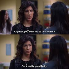 Among the detectives there is also charles boyle, a man with wild emotional level, who makes the real contrast to cool and mysterious rosa diaz michael. Brooklyn Nine Nine Casecation Rosadiaz Brooklynninenine Casecation B99 Brooklyn99 Funny Laugh Brooklyn Nine Nine Funny Brooklyn Nine Nine Brooklyn