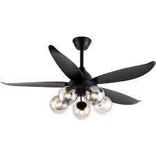 Integrated led indoor nickel ceiling fan with light kit and remote control Williston Forge 48 Rearick Leaf Blade Ceiling Fan With Remote Control And Light Kit Included Wayfair