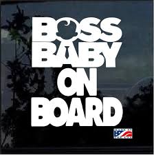Download Boss Baby On Board Baby On Board Sticker Baby Decals Vinyl Window Decals Boss Baby