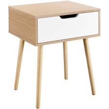 Sauder 425615 nova loft coffee table. Yaheetech Mid Century Bedside Tables Nightstand With Storage Drawer Sofa Side End Tables Small Coffee Table For Narrow Space Bedroom Buy Online In Antigua And Barbuda At Antigua Desertcart Com Productid 159379185