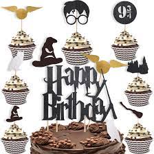Maybe you would like to learn more about one of these? Buy 32 Super Cute Decorations For Harry Potter Party Supplies Cake Topper For Harry Potter Birthday Party Supplies Cupcake Topper For Harry Potter Party Cake Decorations For Harry Potter